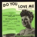 Sheet Music - "Do You Love Me" by Harry Ruby - 1946; 1/01/1946; 6242 Sheet Music - "Do You Love Me" by Harry Ruby - 1946; 1/01/1946; 6242