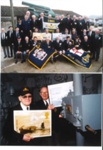 Colour photographs (4) - press publicity launch by "Consignia" (post office) - R.N. submarine service centenary stamps - Eden Camp - April 2001; 1/04/2001; 35459 Colour photographs (4) - press publicity launch by "Consignia" (post office) - R.N. submarine service centenary stamps - Eden Camp - April 2001; 1/04/2001; 35459