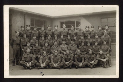 Photograph - 611 mixed heavy A.A. battery - "3" section - "B" troop - Blackpool - 19/02/1943; 19/02/1943; 9741