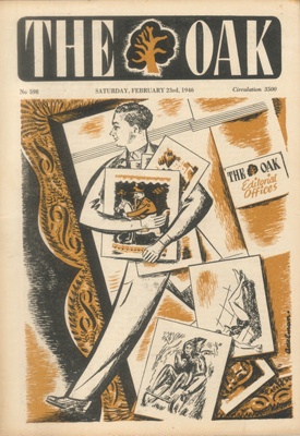 Newsletter - "The Oak" 23/02/1946 no: 598 - 46th Division magazine; 23/02/1946; 38172 Newsletter - "The Oak" 23/02/1946 no: 598 - 46th Division magazine; 23/02/1946; 38172