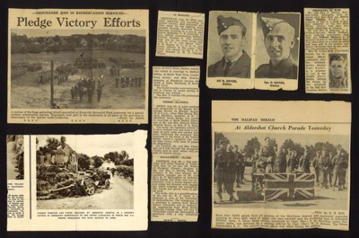 News clipping- P.O.W., The Halifax Herald etc 'Visit to Aldershot recalls Kipling's stories of India ; 78845