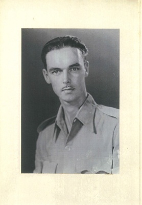 Copy of portrait photograph - "1146291 Cpl George Burrell" - R.A.F. Military Police; 36794