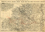 Map - special Hull "Daily Mail" war map of the Western Front - 28/05/1940; 28/05/1940; 1814