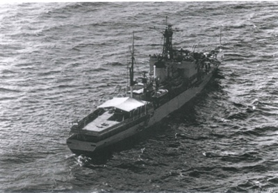 Copies (6) of photographs (3) with history - "H.M.S. surprise" - ex "H.M.S. Loch Carron" - ex "H.M.S. Gerrans Bay"; 36736 Copies (6) of photographs (3) with history - "H.M.S. surprise" - ex "H.M.S. Loch Carron" - ex "H.M.S. Gerrans Bay"; 36736