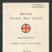 Booklet - British junior Red Cross - organisation of cadet units and links - June 1944; 1/06/1944; 34468