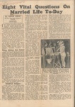 Magazine article - "Eight vital questions on married life today" by Dr David Mace - from Wartime Magazine; 36683 Magazine article - "Eight vital questions on married life today" by Dr David Mace - from Wartime Magazine; 36683