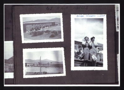 Number of copied photographs - Charlotte Burnley - served as a Q.A. Queen Alexandra's nurse in North Africa and Italy, also photograph pf hospital ship Strathallen, 103 general hospital, Salerno, Italy (see forces reunion); 47798