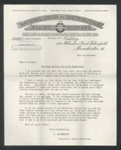 Letter - from "National Union of Distributive Allied workers" to P.H. Burhouse re: military service & union membership - 12/08/1941; 12/08/1941; 3332 Letter - from "National Union of Distributive Allied workers" to P.H. Burhouse re: military service & union membership - 12/08/1941; 12/08/1941; 3332