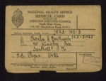 National health service medical card - 03/01/1950 - Charles H. Douthwaite - Middlesex; 3/01/1950; 9631 National health service medical card - 03/01/1950 - Charles H. Douthwaite - Middlesex; 3/01/1950; 9631