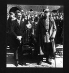 Photograph - President Hindenberg with Reich chancellor Hitler; 8959
