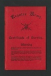 Army form b108 (red) - certificate of service - Regular Army - Gnr George Coward 840969 - Royal Artillery - 18/10/1934; 18/10/1934; 34520 Army form b108 (red) - certificate of service - Regular Army - Gnr George Coward 840969 - Royal Artillery - 18/10/1934; 18/10/1934; 34520