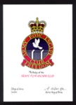 Documents & information re: army P.O.W. Escape Club - includes photograph of blazer badge; 25/11/1990; 2547