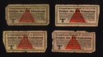 German P.O.W. camp money(9) - 10 Reichspfennigs in value - paid to Allied P.O.W.'s for work; 5121 German P.O.W. camp money(9) - 10 Reichspfennigs in value - paid to Allied P.O.W.'s for work; 5121