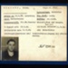 German P.O.W. record card - Heinz Sielaff - German - Dob 15/09/1927; 6599
