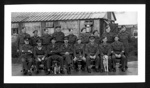 Group photograph - British military staff at Eden Camp during WW2; 2676 Group photograph - British military staff at Eden Camp during WW2; 2676