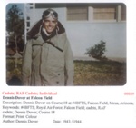 Cadet Dennis Dover at Falcon Field  -  From Course 18 - 1943/1944 - Photo No. 00029; 83392
