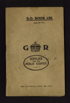 Note books (2) - A.F.S. fire crews - manuscript notes on Standard trailer pump drill - December 1942; 1/12/1942; 9694