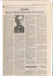 Obituary - Rear-Admiral "Johnny" Howard-Johnston - 12/02/1996; 36448