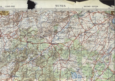Map - Tunis - Tunisia - second edition; 9909 Map - Tunis - Tunisia - second edition; 9909