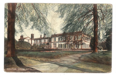 Colour post card - Newton House Hotel - Londonderry - Nr Northallerton - location of N.C.C.C.S. - Northern Command Company Commanders' School; 36485 Colour post card - Newton House Hotel - Londonderry - Nr Northallerton - location of N.C.C.C.S. - Northern Command Company Commanders' School; 36485