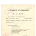 Certificate - "Proficiency in method of keeping rifles in order" - C.S.M. E.F. Taylor - 13/11/1930; 13/11/1930; 34888 Certificate - "Proficiency in method of keeping rifles in order" - C.S.M. E.F. Taylor - 13/11/1930; 13/11/1930; 34888