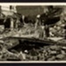 Official copyrighted war photograph- 9th September 1940- crater made in roadway in London; 56485