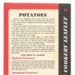 Ministry of Food war cookery leaflets (4) - nos: 1 2 3 & 15 - oatmeal - meat - potatoes - breakfasts; 37356