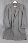 Gent's overcoat (dark grey) woollen; 14071