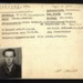 German P.O.W. record card - Otto Gehring - German - Dob 23/03/1925; 6651
