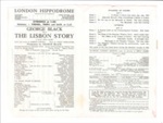 Theatre programmes (2) - London Hippodrome - "The Lisbon Story" & "Starlight Roof"; 36197