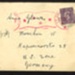 Letter to Anna Glanz from Mrs Clayworth 21/07/1947. family Franz Glanz worked for whilst at Eden Camp; 71534 Letter to Anna Glanz from Mrs Clayworth 21/07/1947. family Franz Glanz worked for whilst at Eden Camp; 71534