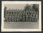 Group photograph - unidentified unit - possibly part of 29th inf bde R.A.O.C. - possibly includes L/Cpl G.B. Harrison; 34408 Group photograph - unidentified unit - possibly part of 29th inf bde R.A.O.C. - possibly includes L/Cpl G.B. Harrison; 34408