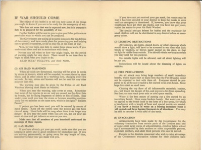 Public information leaflet no: 1 - "Some things you should know if war should come" - July 1939; 1/07/1939; 36251 Public information leaflet no: 1 - "Some things you should know if war should come" - July 1939; 1/07/1939; 36251