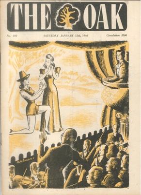 Newsletter - "The Oak" 12/01/1946 no: 592 - 46th Division magazine; 12/01/1946; 38167 Newsletter - "The Oak" 12/01/1946 no: 592 - 46th Division magazine; 12/01/1946; 38167