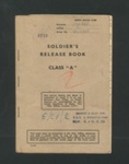 Army book x801 - soldier's release book class "A" - Gnr George Coward - Royal Artillery - 10/11/1945; 10/11/1945; 34522 Army book x801 - soldier's release book class "A" - Gnr George Coward - Royal Artillery - 10/11/1945; 10/11/1945; 34522
