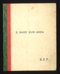 Christmas card - B.E.F. - British Expeditionary Force - France - 1939; 25/12/1939; 2098