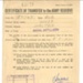 Army form X202b - Certificate of Transfer to the Army Reserve - Gnr. Walter Woods R.A. 05/09/1946 - with accompanying letter; 5/09/1946; 36663