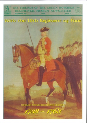 Newsletter - "Friends of the Green Howards Regimental Museum" - Issue no: 12 - September 2001; 1/09/2001; 37484 Newsletter - "Friends of the Green Howards Regimental Museum" - Issue no: 12 - September 2001; 1/09/2001; 37484