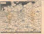 Press cutting - Road Map of Central Europe as at 01/04/1945; 1/04/1945; 36681