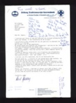 Letter - from German U-boat Museum - Cuxhaven-Altenbruch - Germany - 02/01/1991; 2/01/1991; 2732