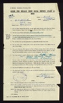 Navy forms Ss1246x - S1586(a) - S1599 - D.N.A. form 800 & movement order re: D.A. Butterworth D/JX 650481 LDG R/Mech Royal Navy - 22/12/1945; 17/11/1943; 5107 Navy forms Ss1246x - S1586(a) - S1599 - D.N.A. form 800 & movement order re: D.A. Butterworth D/JX 650481 LDG R/Mech Royal Navy - 22/12/1945; 17/11/1943; 5107