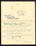 Letter - to Miss Helen Parr from Army Recruiting Office - attendance for interview for the A.T.S. - 11/06/1942; 11/06/1942; 9737 Letter - to Miss Helen Parr from Army Recruiting Office - attendance for interview for the A.T.S. - 11/06/1942; 11/06/1942; 9737