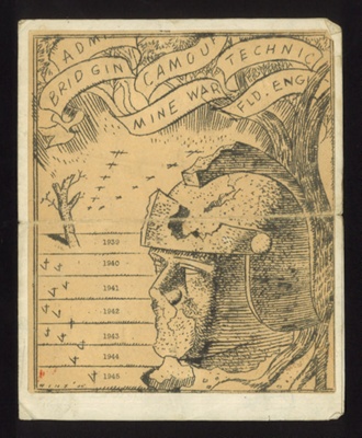 Army dinner menu - victory dinner 12/05/1945 - W.O.s & Sergeants' mess - Royal Engineers - Italy; 12/05/1945; 7556