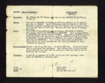 Army memo - "Move of location" 257 Coy R.A.S.C. B.L.A. 13/04/1945 - moving from to Wettringen to Solingen 14/04/1945; 13/04/1945; 6430