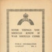 Civil Defence Information Leaflet No: 1 - "Some things you should know if war should come" - July 1939; 1/07/1939; 38493