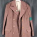 W.L.A. greatcoat (brown) - with W.L.A. arm band & W.L.A. metal badge - Women's Land Army - 1945; 1/01/1945; 23904