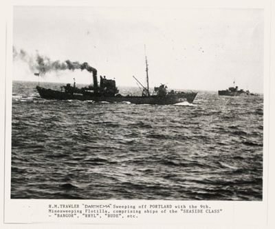 Photographs (2) - H.M. trawler "Darthema"; 33076