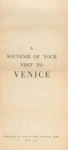 Forces Travel Guide - "A souvenir of your visit to Venice" - map & history - Eighth Army Publication - 1945; 38149 Forces Travel Guide - "A souvenir of your visit to Venice" - map & history - Eighth Army Publication - 1945; 38149