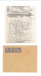 Forces airgraph letter in "Airgraph" envelope - to Miss P. Coopland from Sgt E.J. Pilgrim - 03/08/1942; 3/08/1942; 35865 Forces airgraph letter in "Airgraph" envelope - to Miss P. Coopland from Sgt E.J. Pilgrim - 03/08/1942; 3/08/1942; 35865