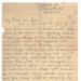 Letter to Mrs J.W Green from evacuees mother (Mrs F Witenall) during London Blitz, WWII; 83842